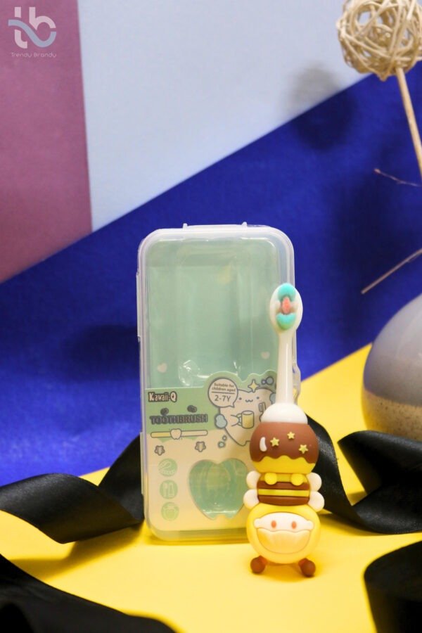 Kawaii-Q Bumble Bee Toothbrush with Box