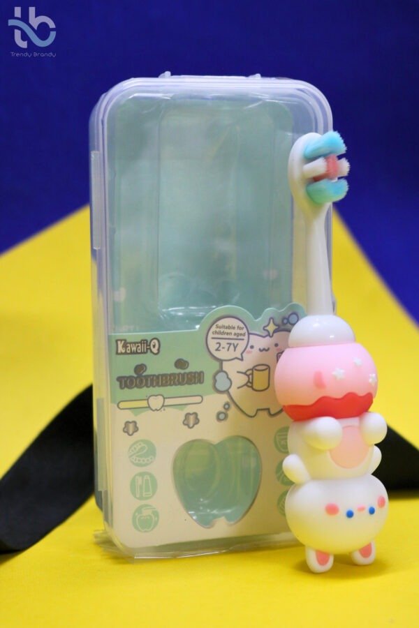 Kawaii-Q Cupcake Bunny Toothbrush with Box