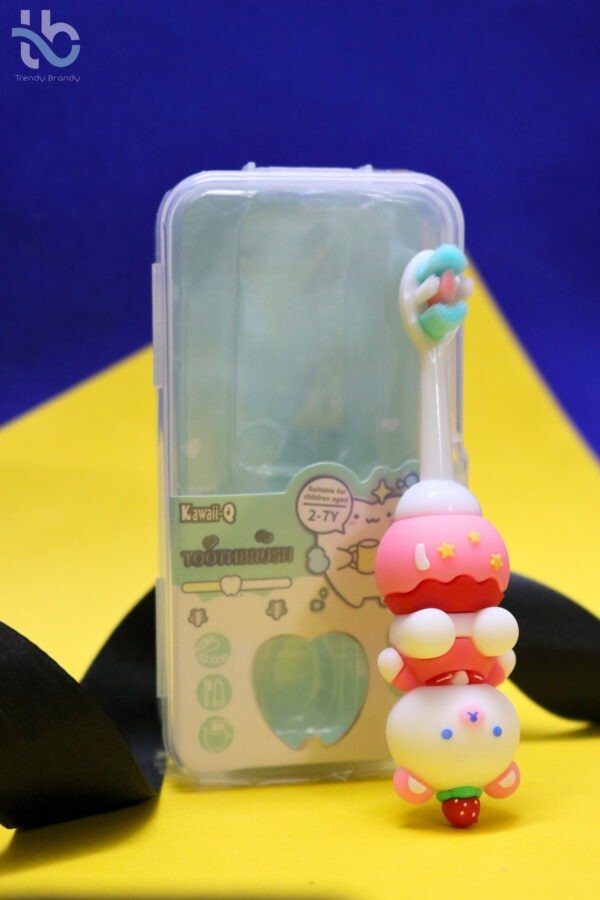 Kawaii-Q Strawberry Bunny Toothbrush with Box