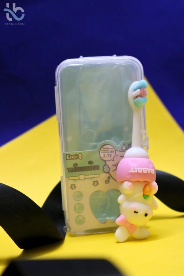 Kawaii-Q Pink Rabbit Toothbrush with Box