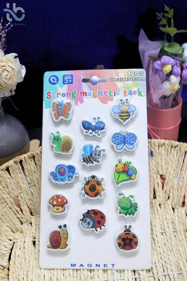Garden Bugs Magnetic Tack Set (14 pcs)