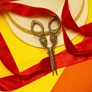 Baroque Curl Antique Scissors