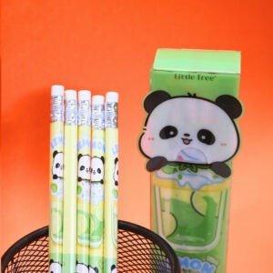 Cute Panda Pencil Set for Kids