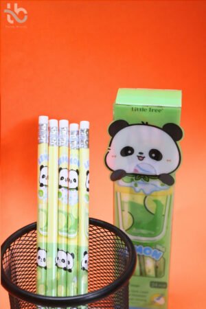 Cute Panda Pencil Set for Kids