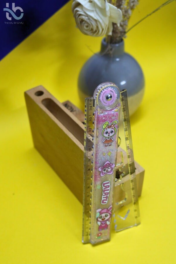 Lalatu Bunny Glitter Folding Ruler