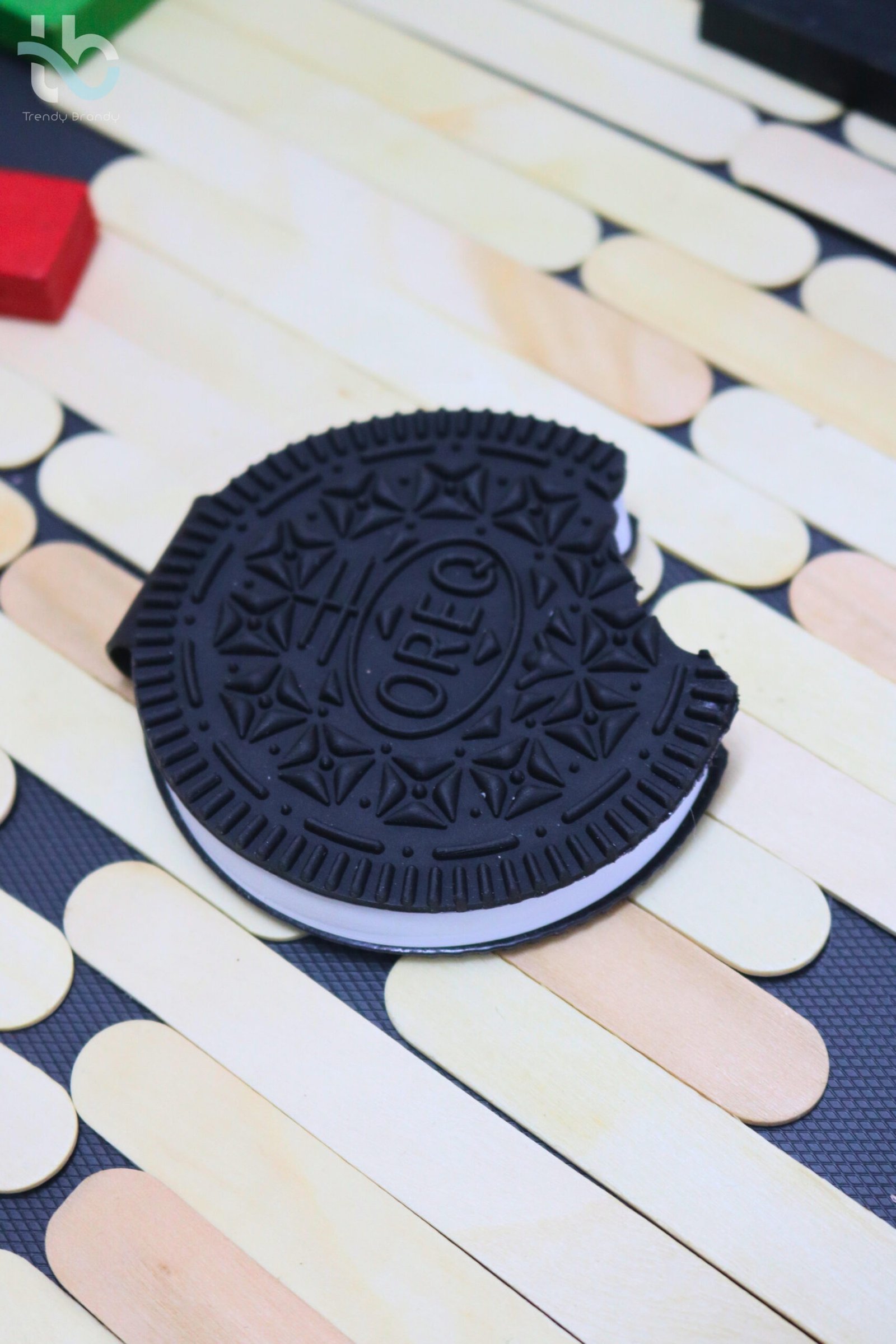 OREO Cookie scented notepad