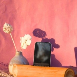 Bamboo Cylindrical Speaker