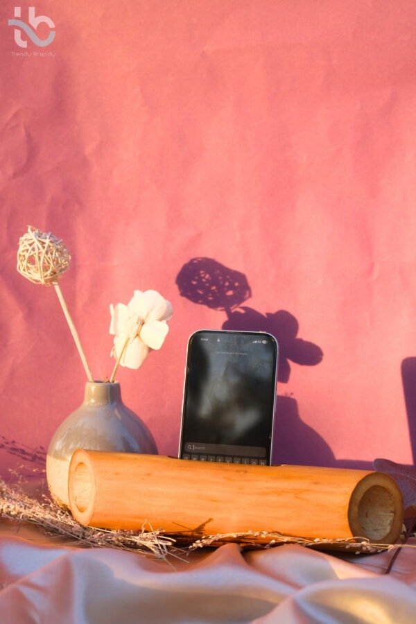 Bamboo Cylindrical Speaker