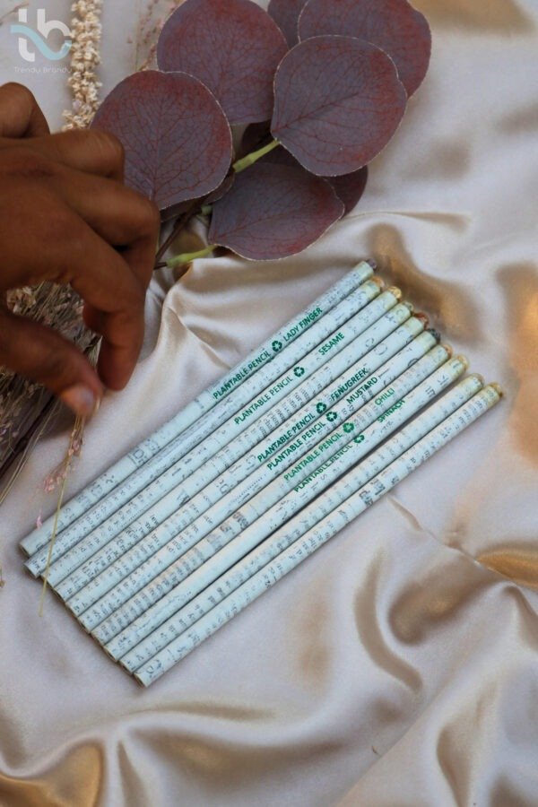 Plantable Seed Pencils — White Set